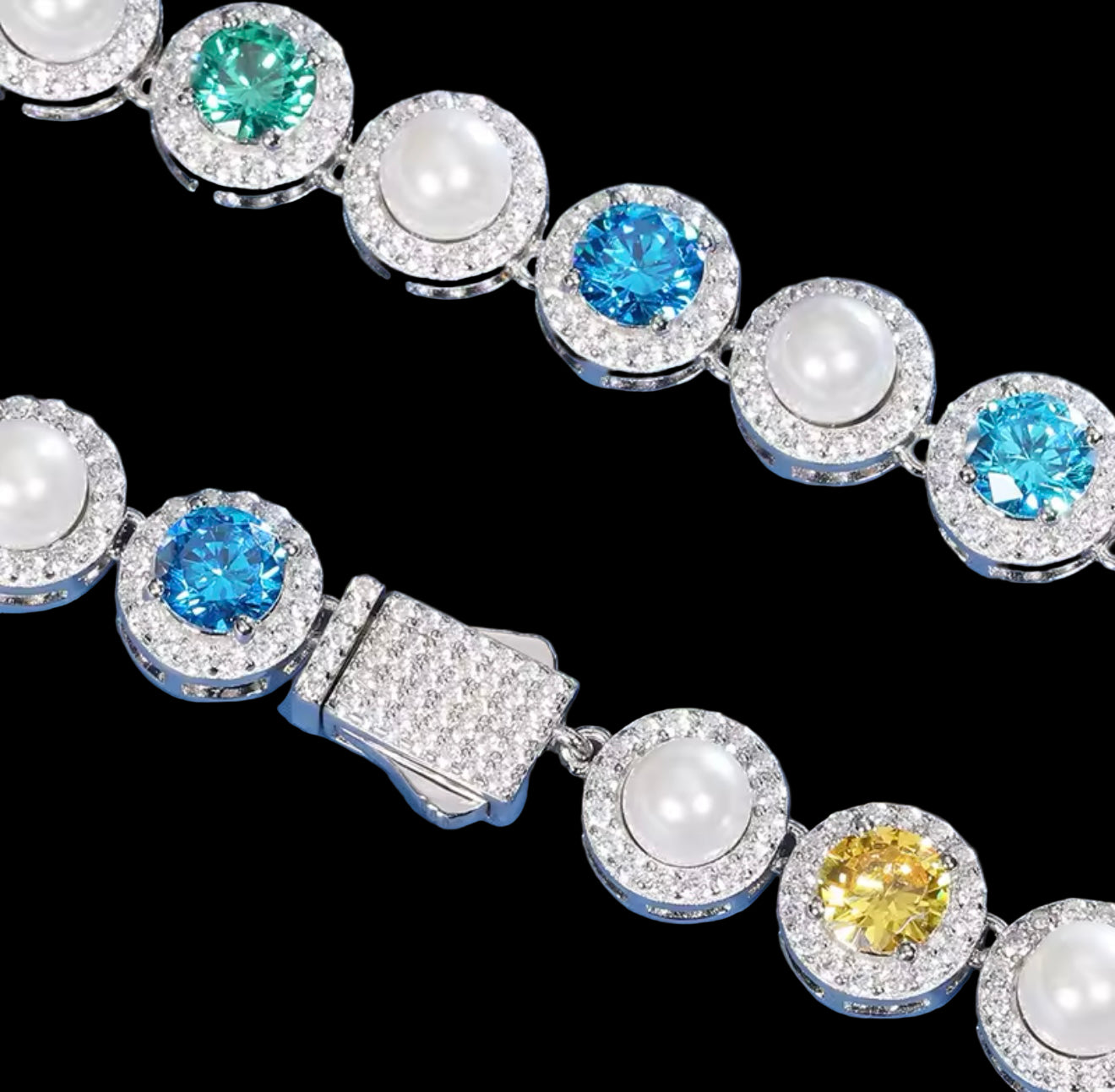 Dian Tennis Necklace