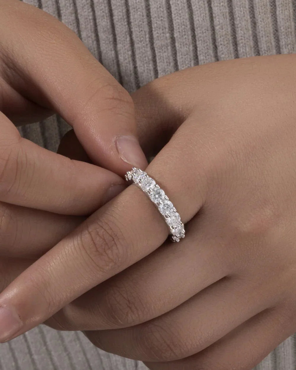 Leo Moissanite Daimond Ring