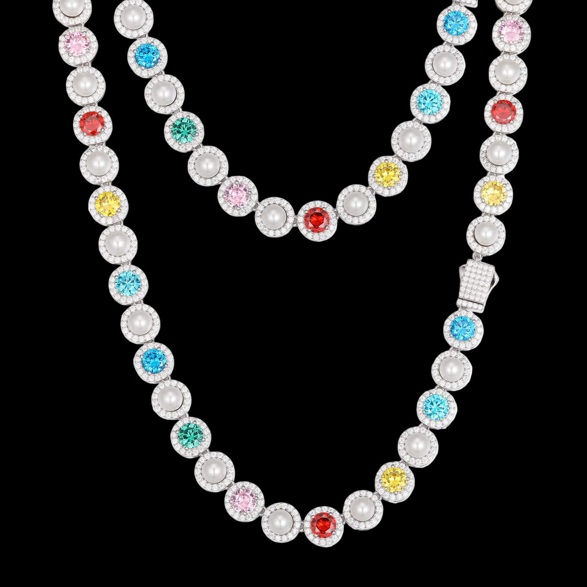 Dian Tennis Necklace