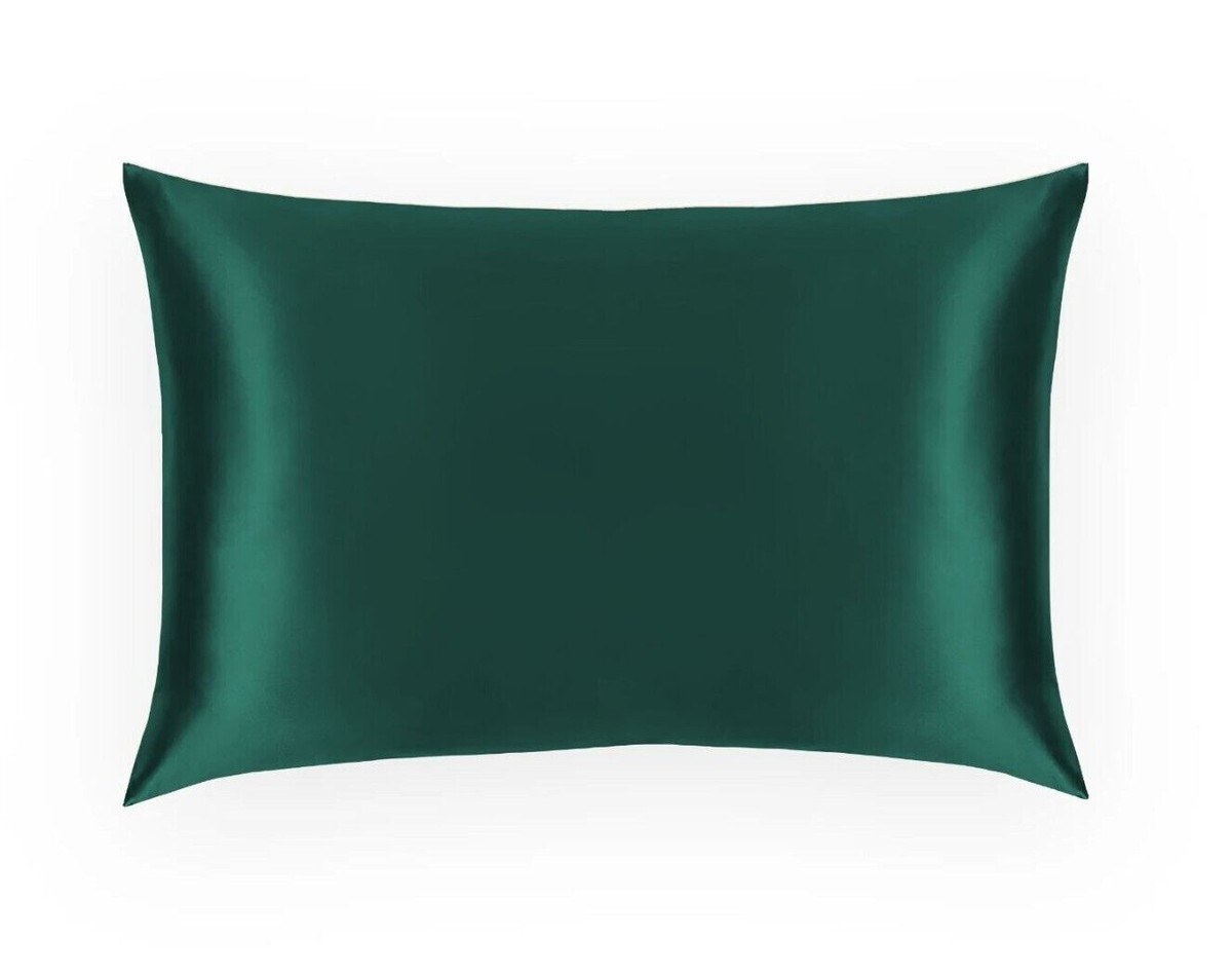 GREEN Mulberry Silk Pillowcase