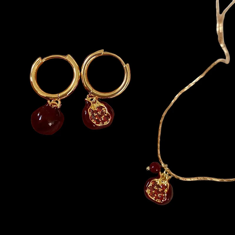 Scarlet Pomegranate Set