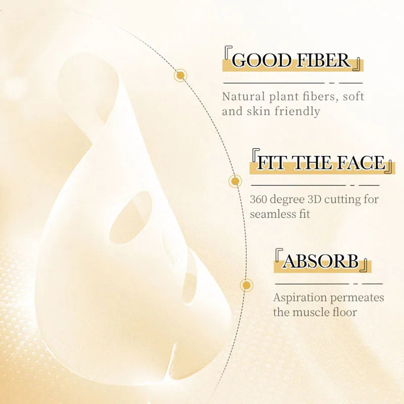 24K Gold Radiance Face Mask Set