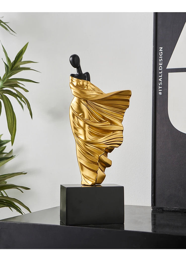 Gold Éclat Sculpture