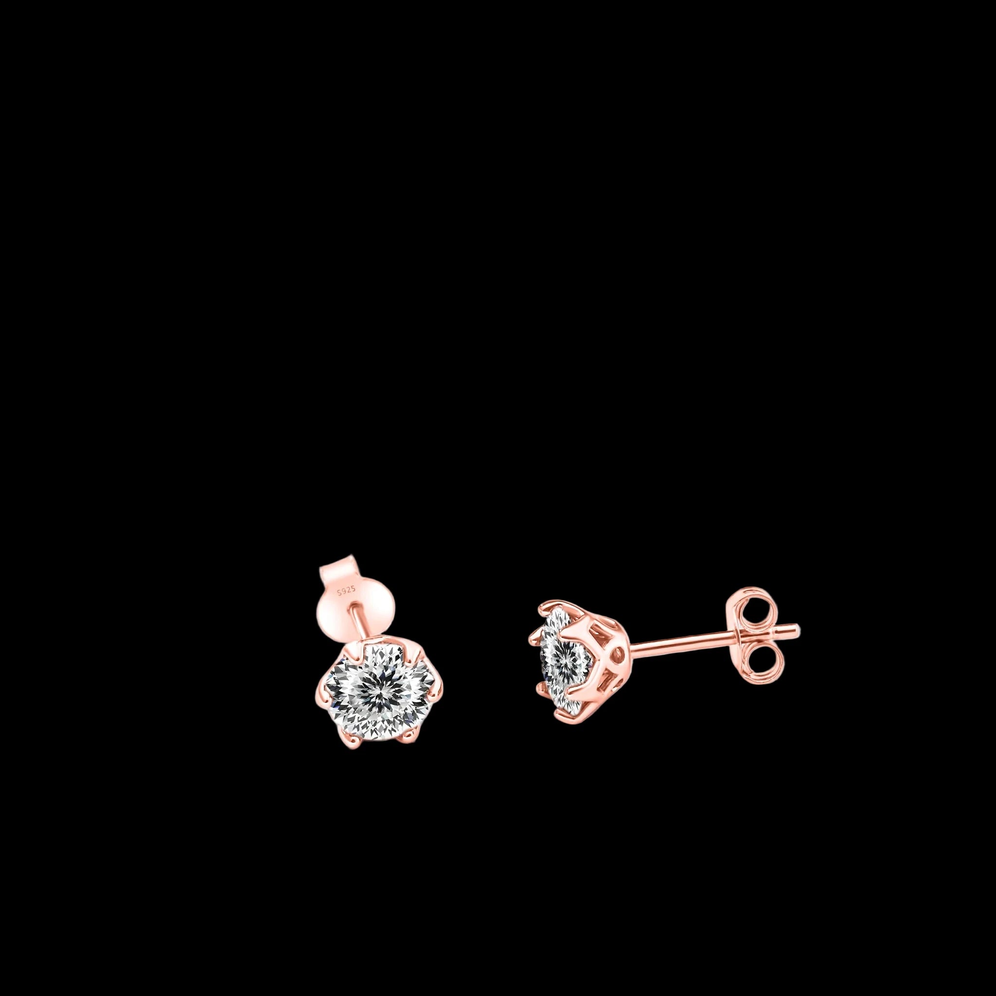 Rosé Radiance Earrings
