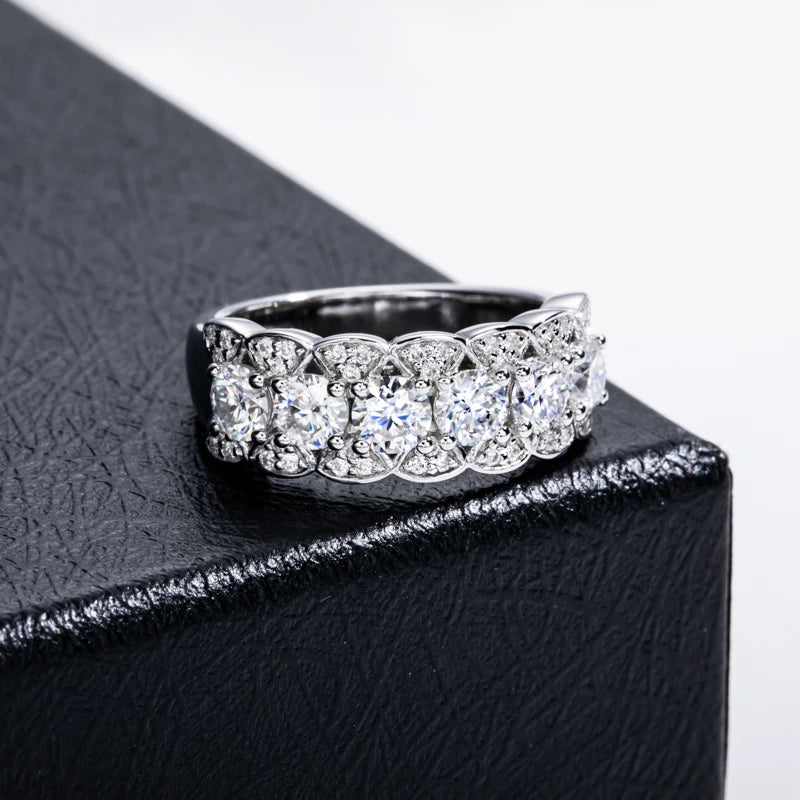 Sixième Éclat VVS1 D MOISSANITE