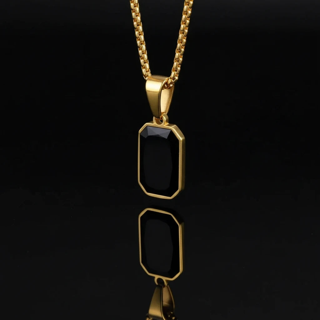 Aventis 18K Geometric Necklace