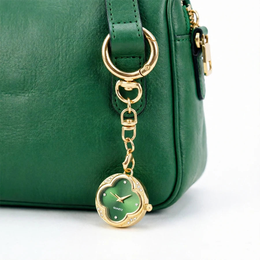 CLOVER Four-Leaf Luxury Keychain Watch