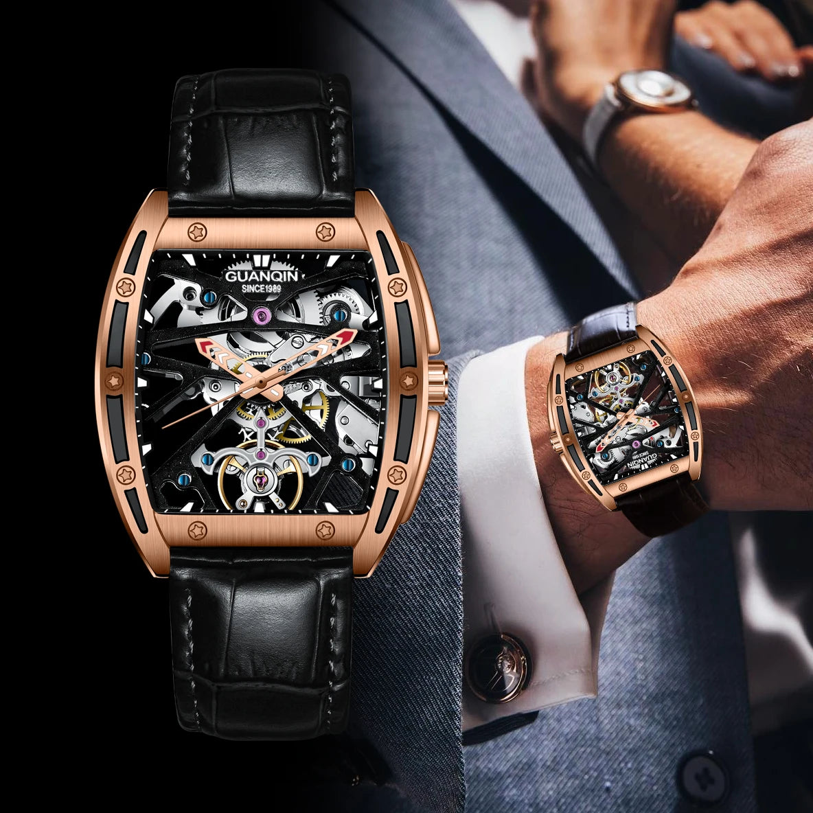 GUANQIN Skeleton Automatic