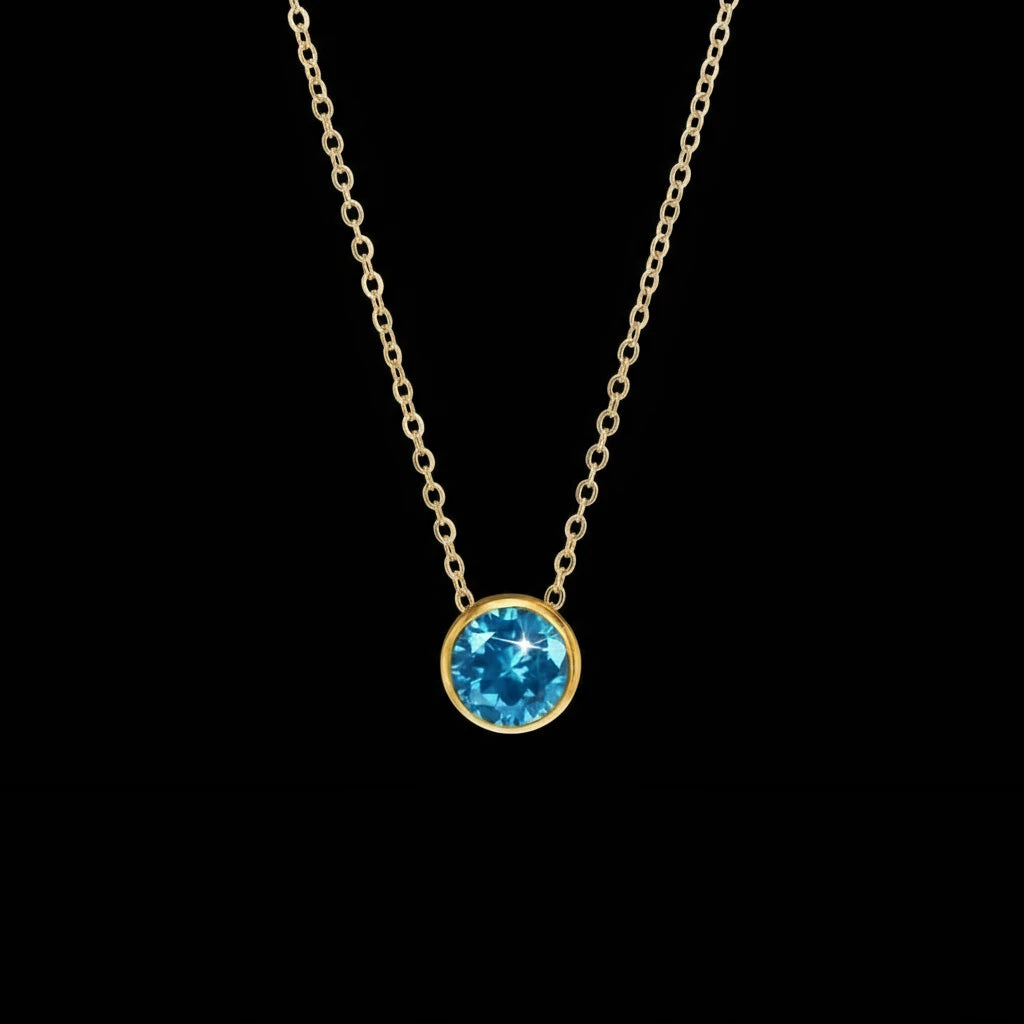 SUNIBI Birthstone Necklace