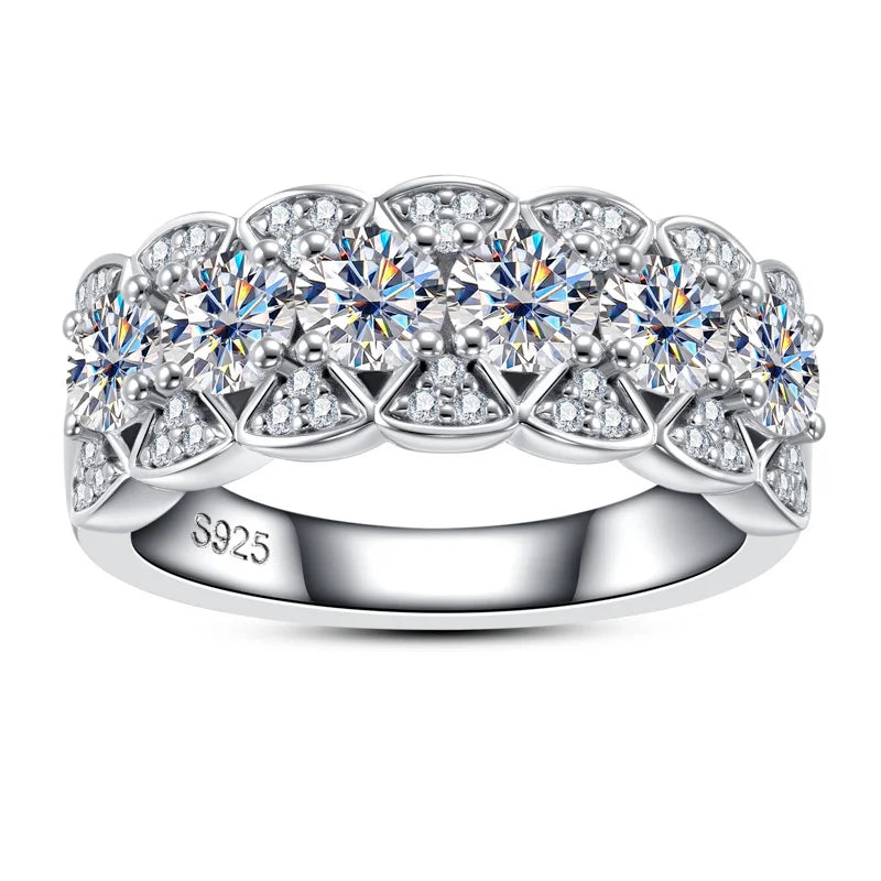 Sixième Éclat VVS1 D MOISSANITE