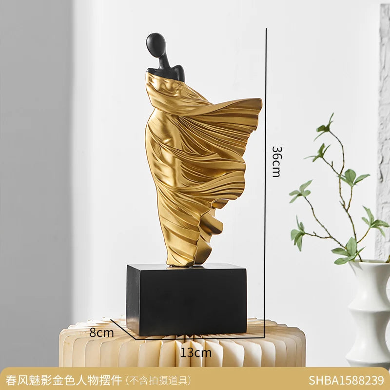 Gold Éclat Sculpture