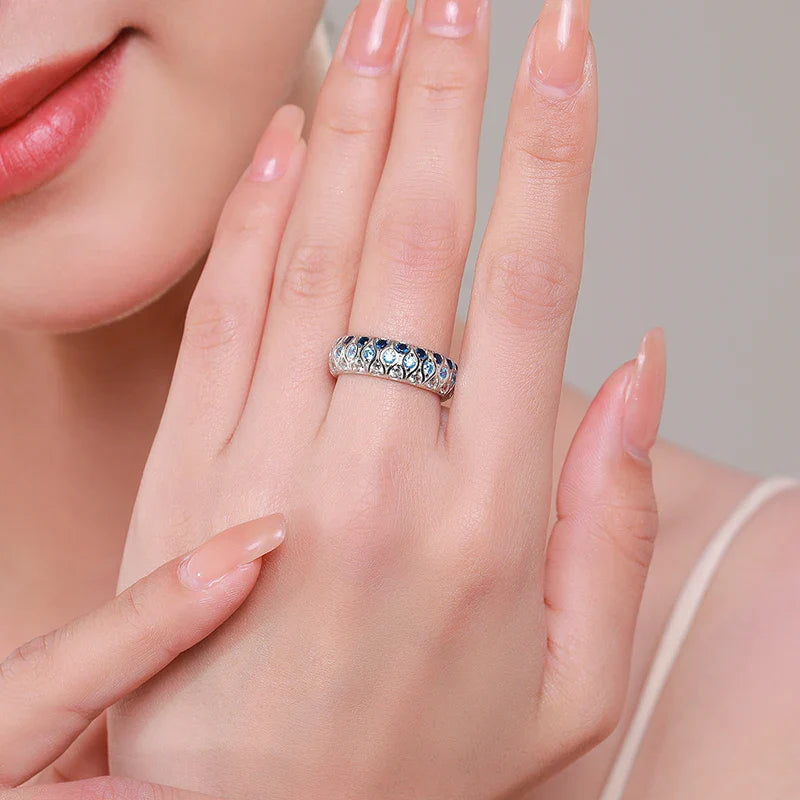 Amore Heart Zircon Wedding Ring