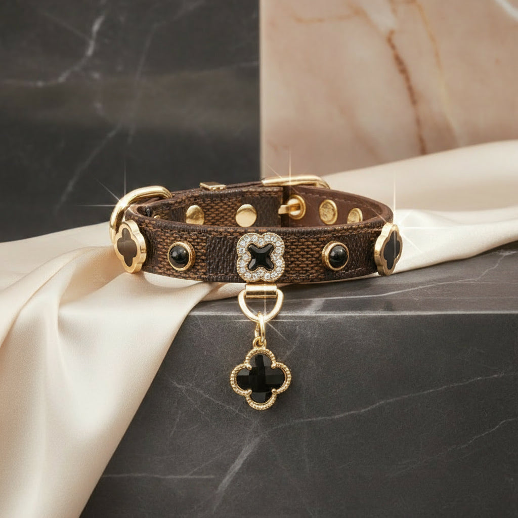 FORTUNA Luxury Lucky Clover Pet Collar