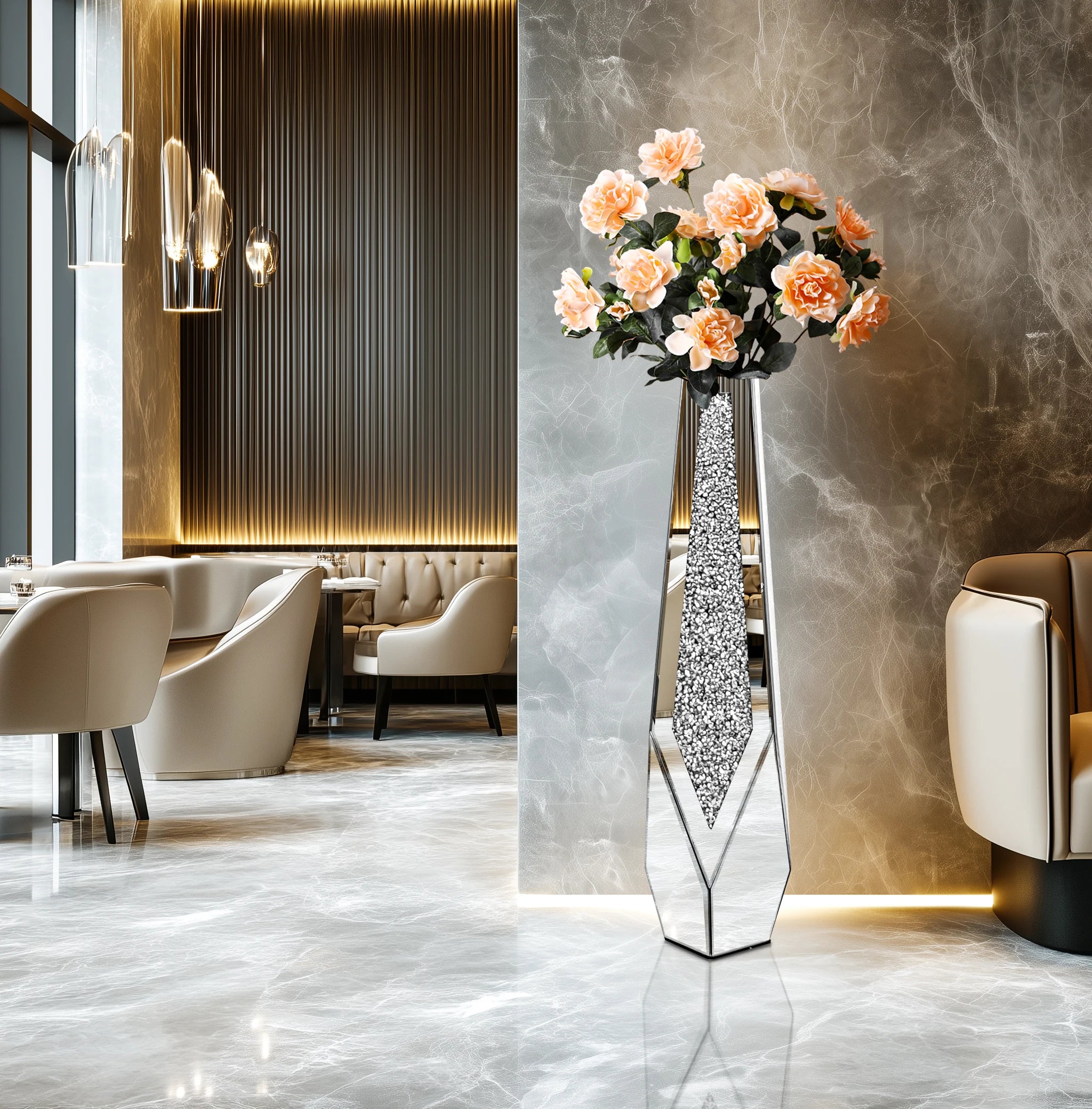 Vase Éclat de Miroir