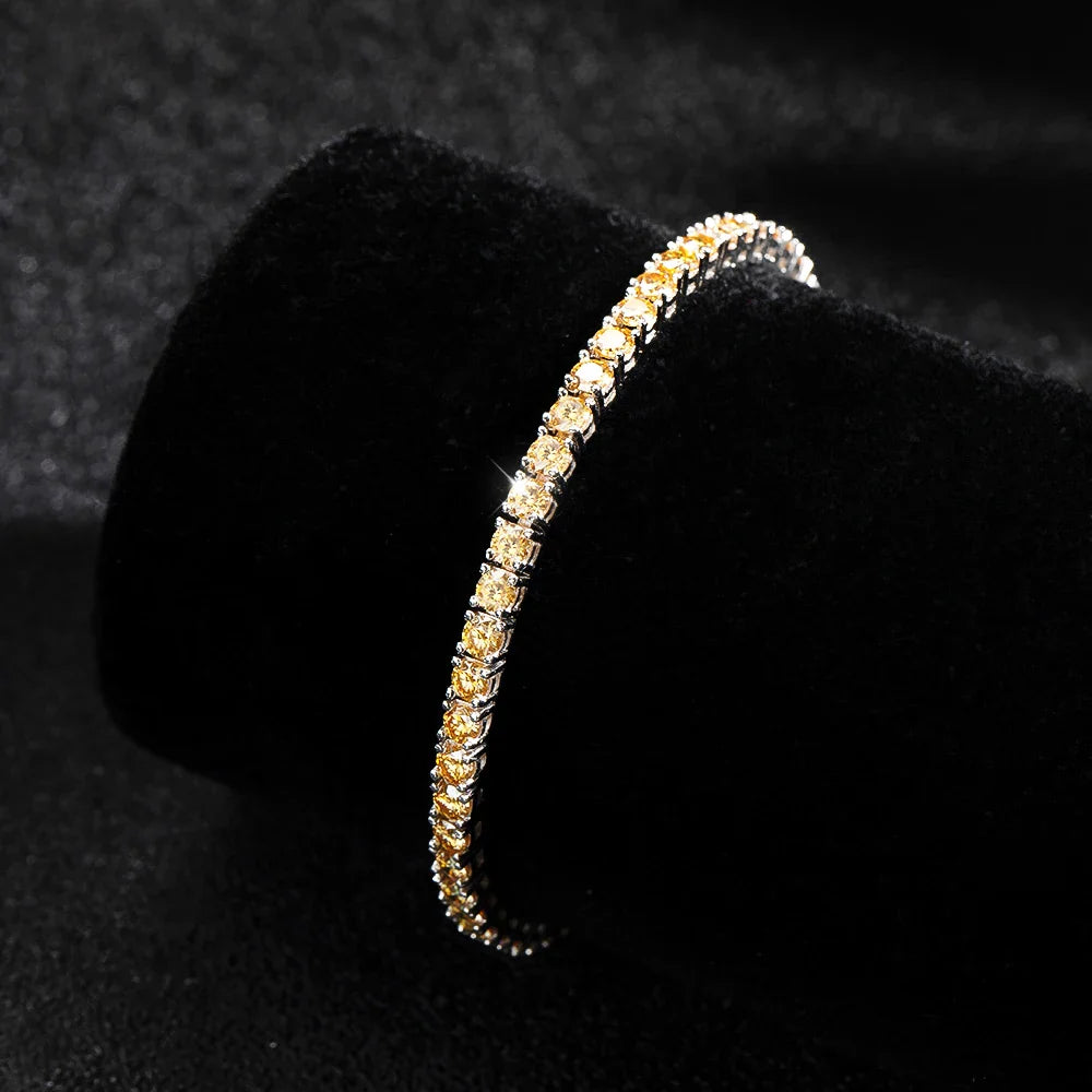 ÉCLAT CHAMPAGNE TENNIS BRACELET
