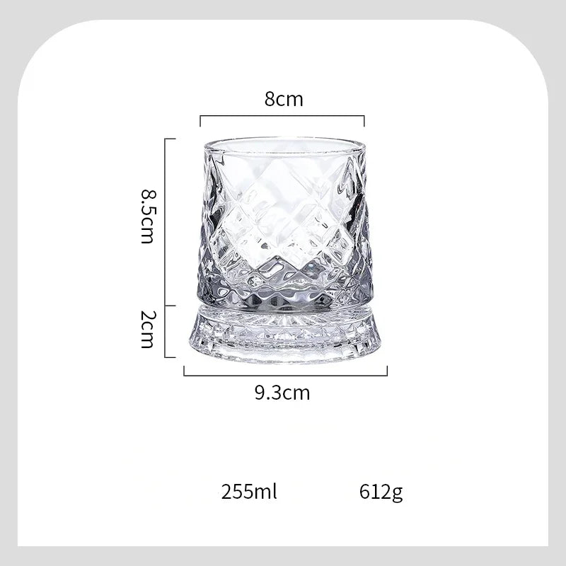 Aurora Spin Whiskey Glasses