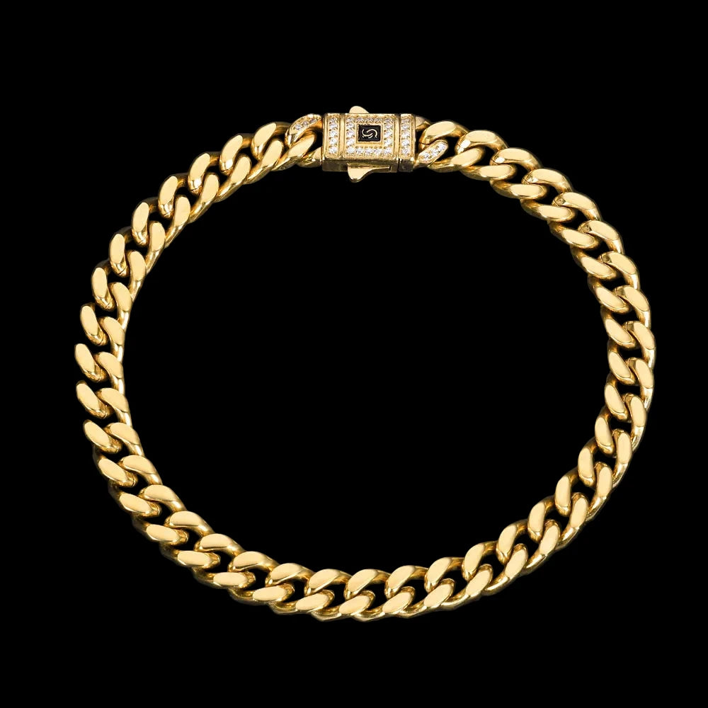 LE CHAÎNE MONACO BRACELET 14K