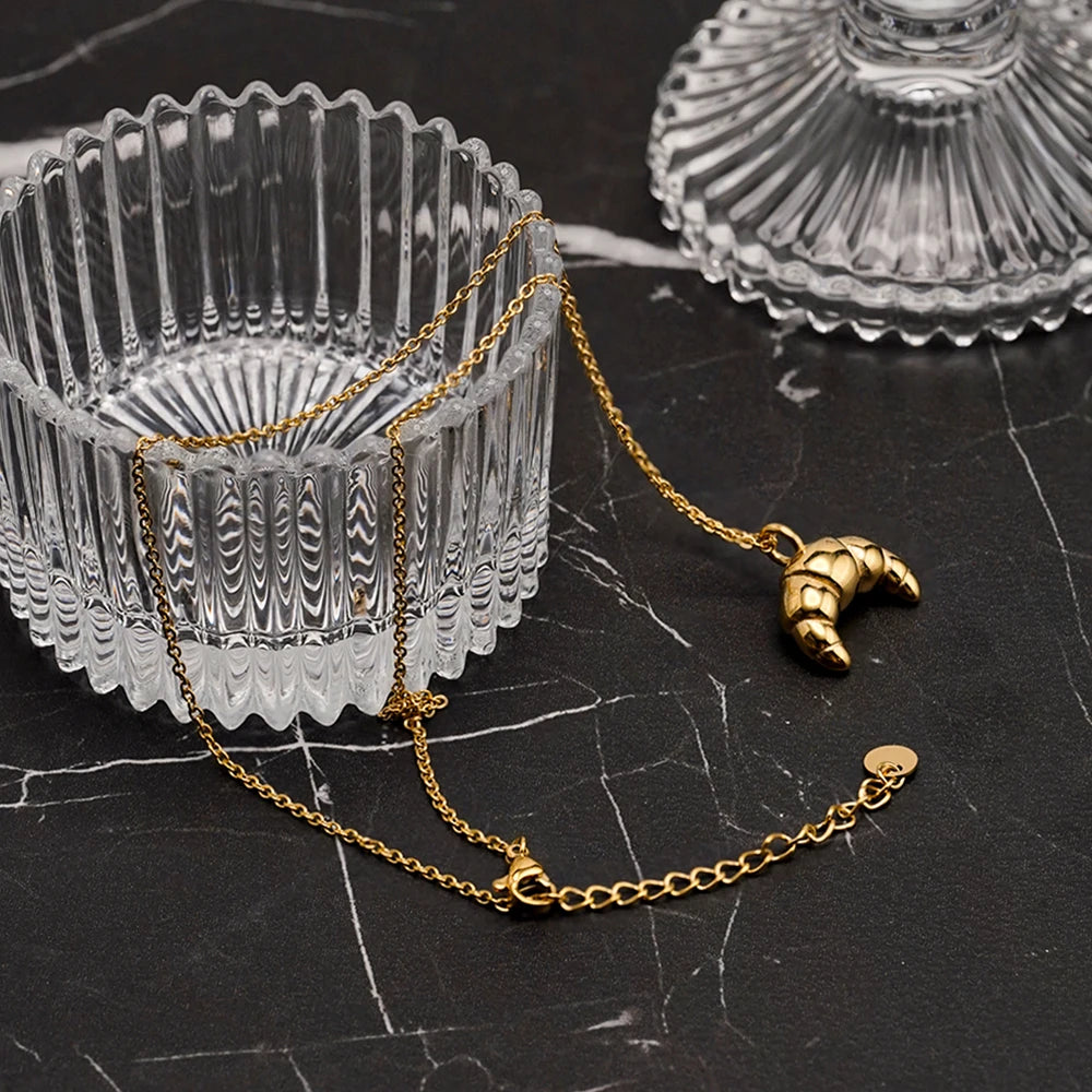 ENFASHION Croissant 14K