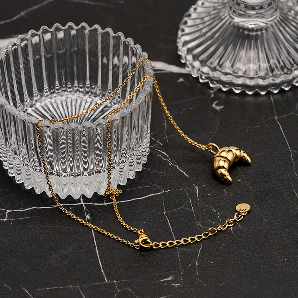ENFASHION Croissant 14K