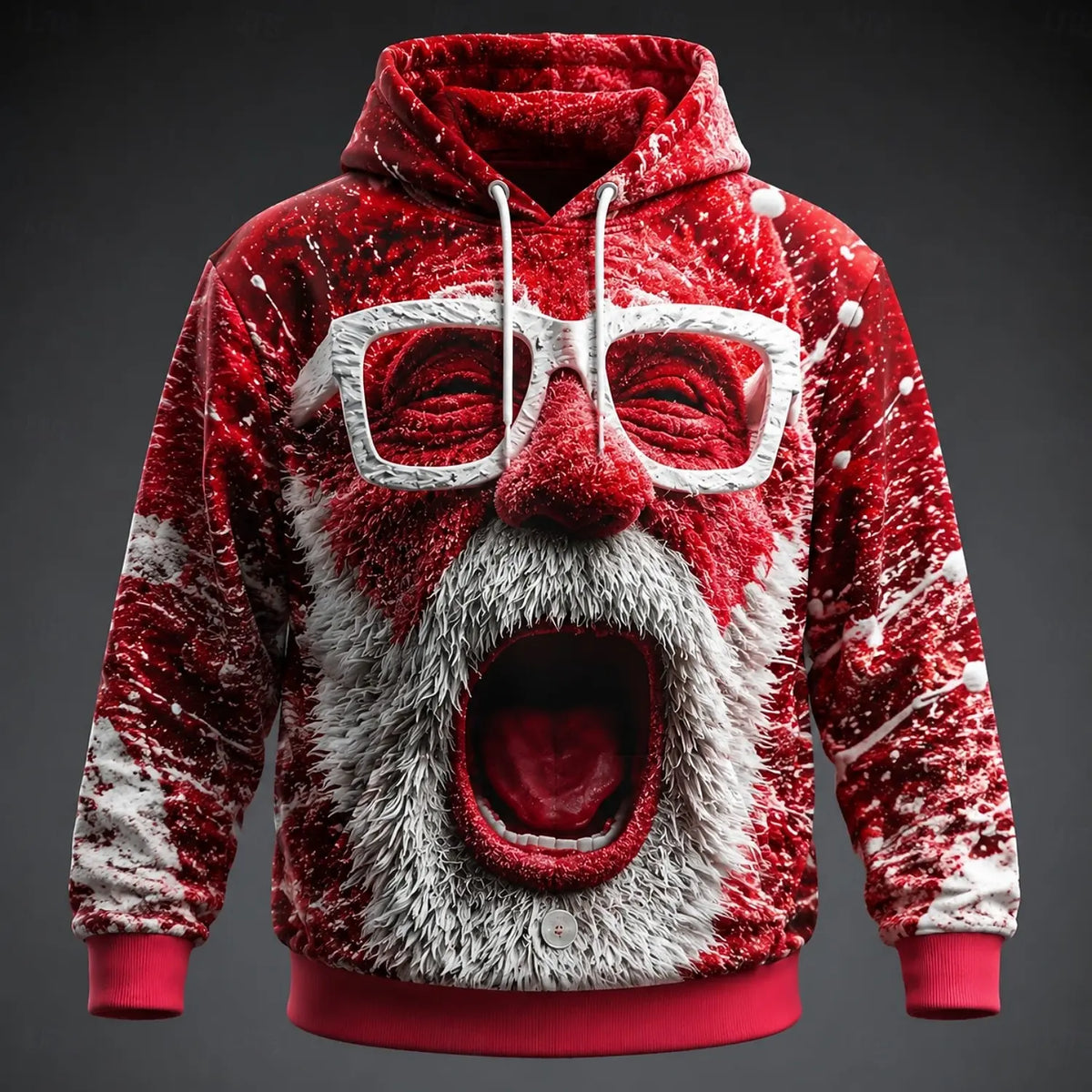 3D Christmas Funny Hoodie