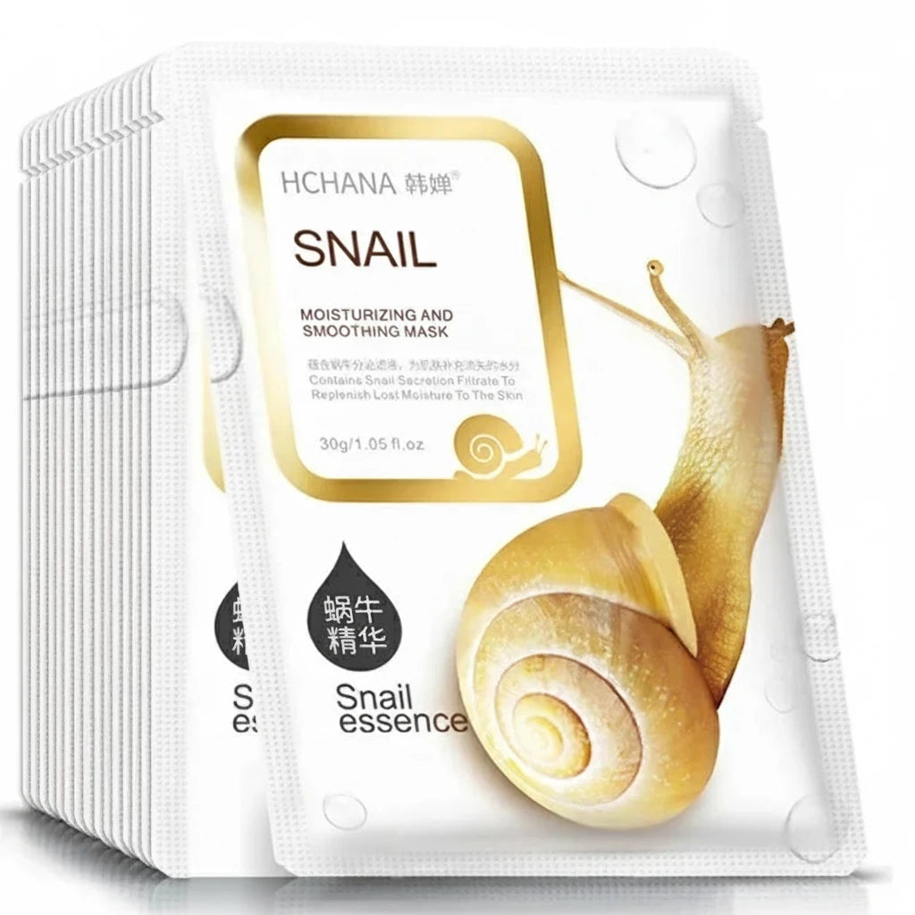 Snail Replenishing & Moisturizing Facial Masks