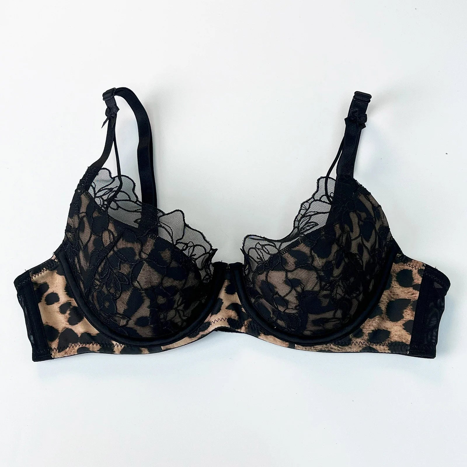Leopard Lace Bra