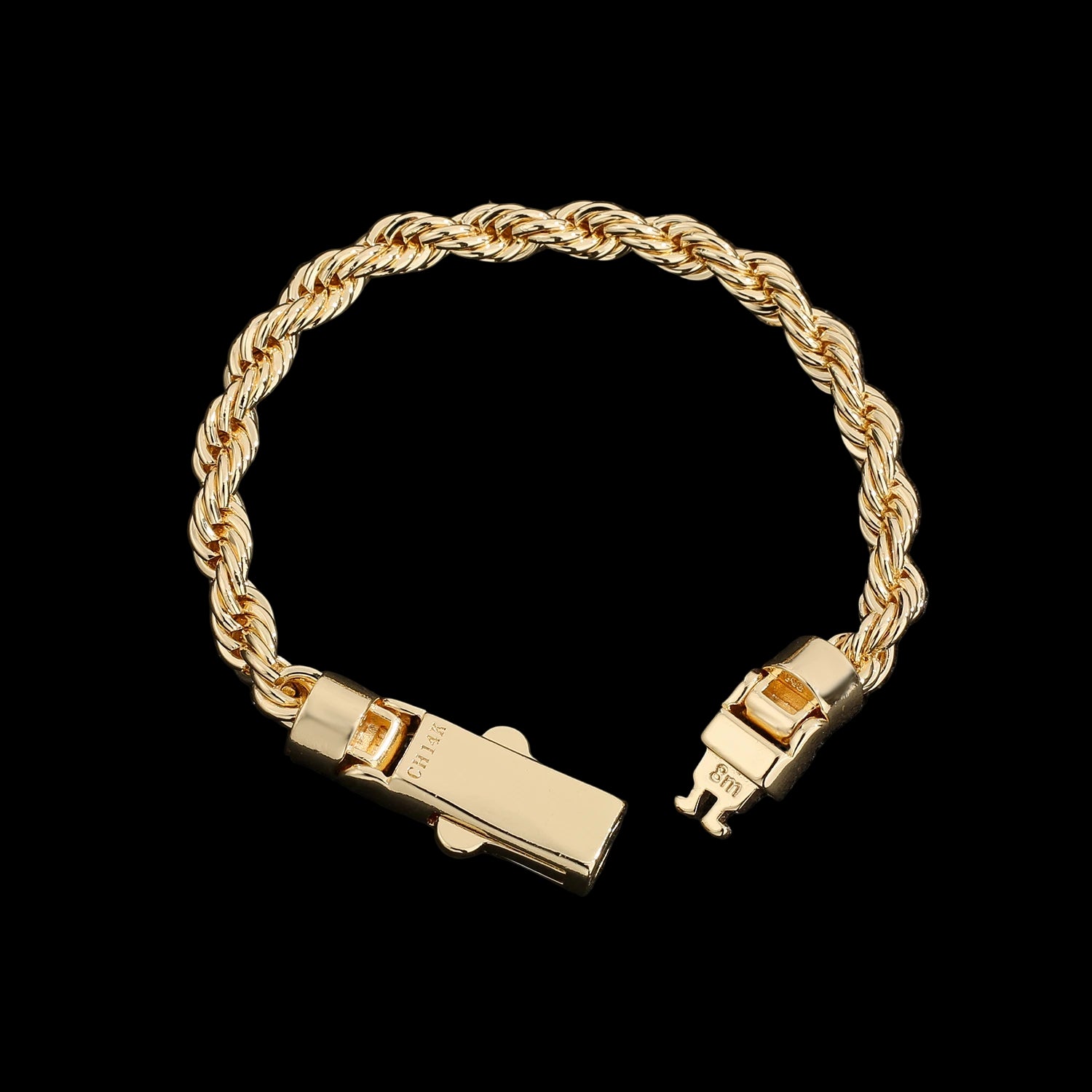 S CLASP MONACO SET 14K