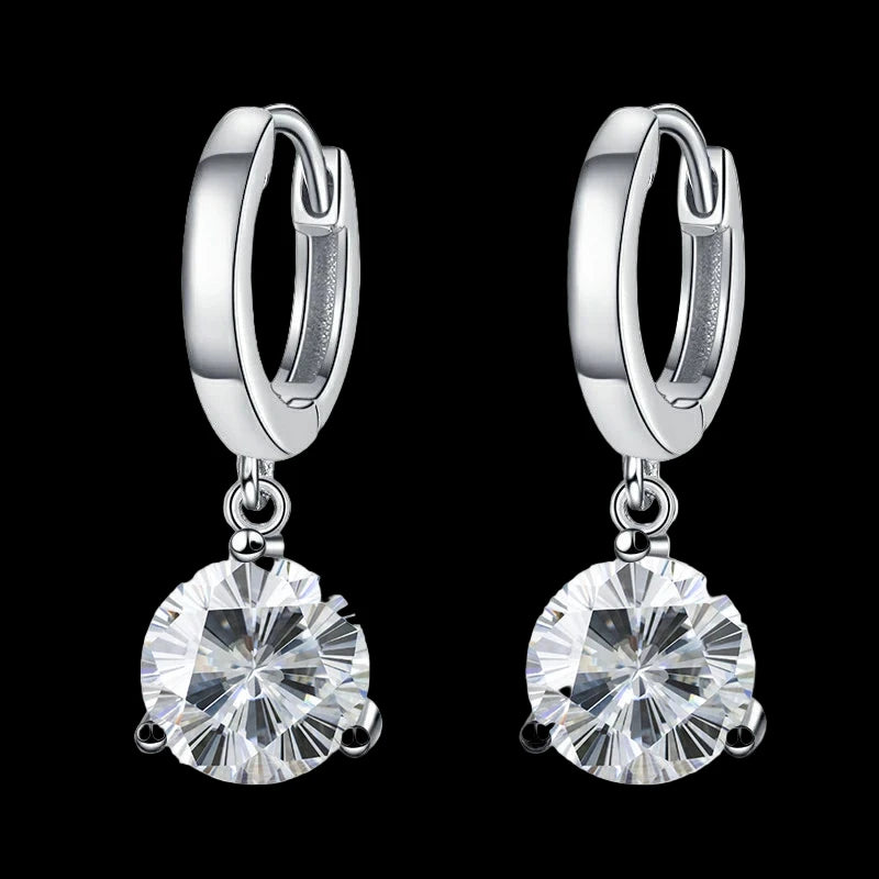 ÉCLAT 2ct Moissanite Diamond Drop