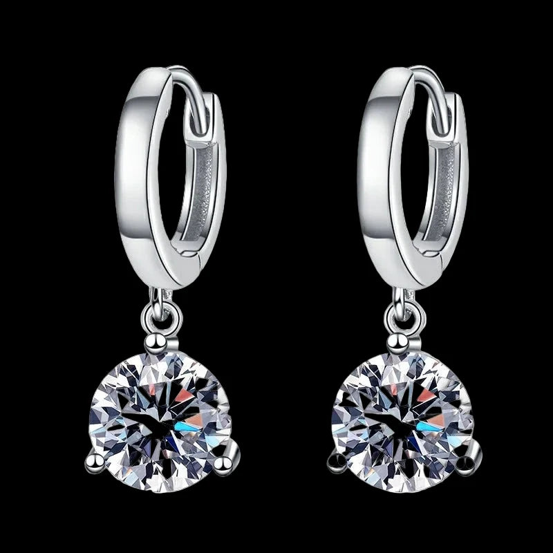 ÉCLAT 2ct Moissanite Diamond Drop