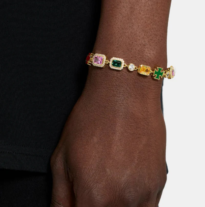 Cioz Blue Baguette Tennis Bracelet