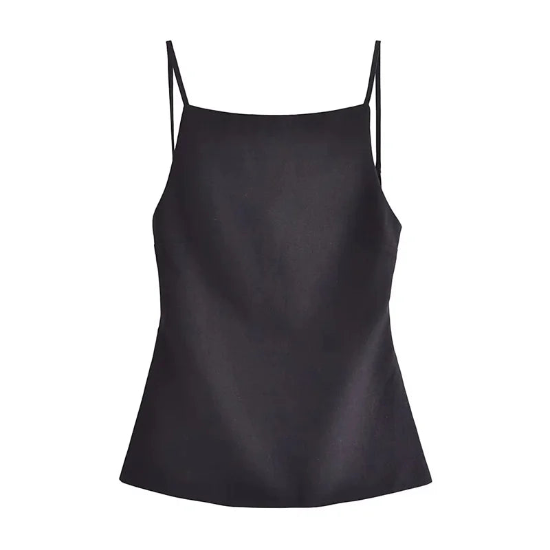 Noire Alba - Backless Strap Cami Top