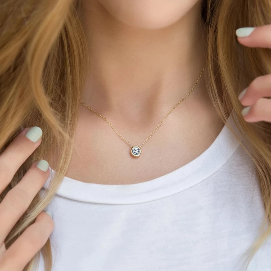 SUNIBI Birthstone Necklace