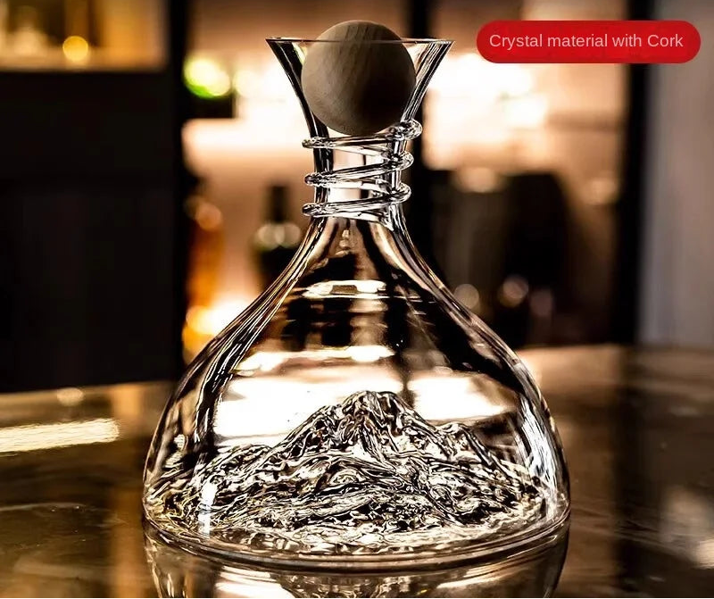 Iceberg Crystal Decanter