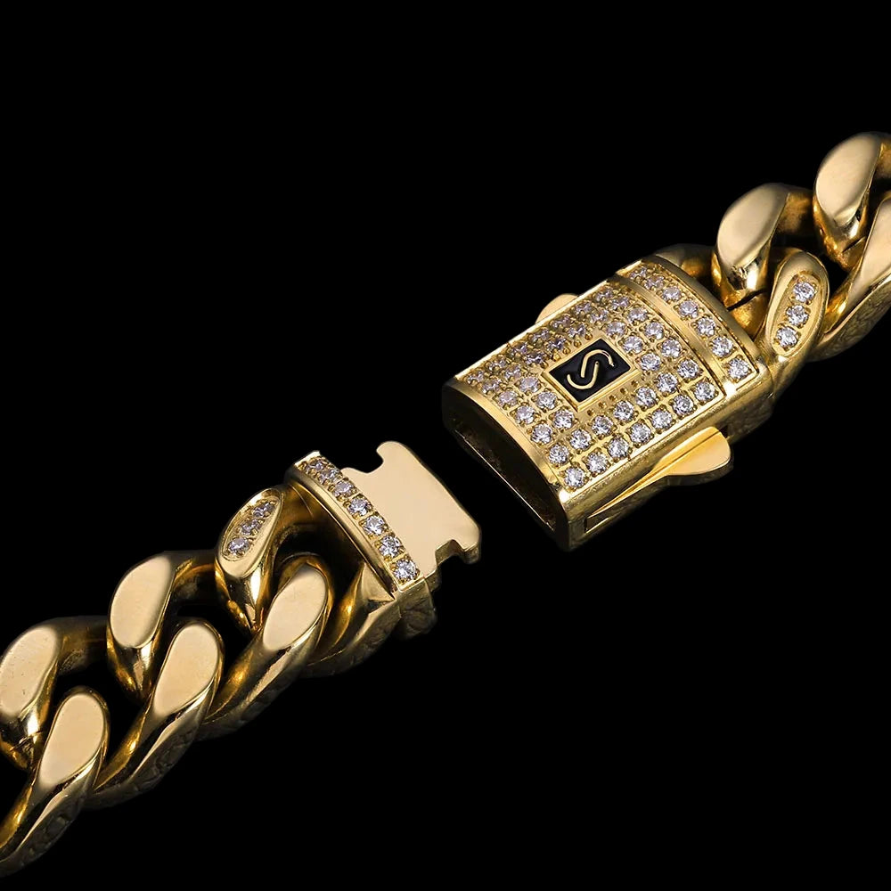 LE CHAÎNE MONACO BRACELET 14K