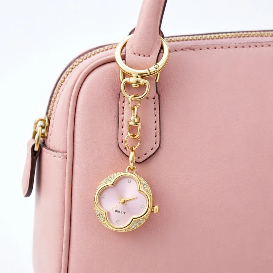 CLOVER Four-Leaf Luxury Keychain Watch