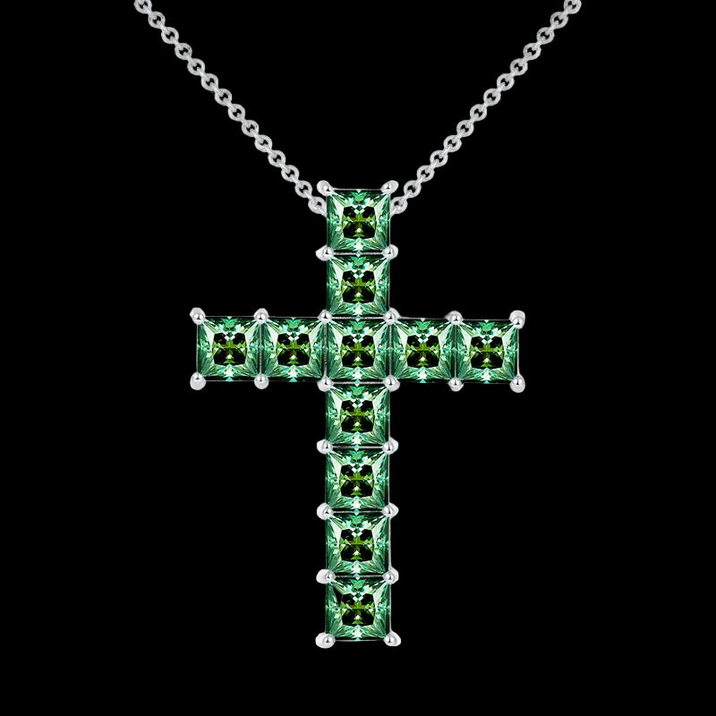 Eterna 18K Lux Moissanite Pendant