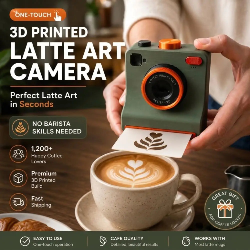 3D Printed Latte Camera