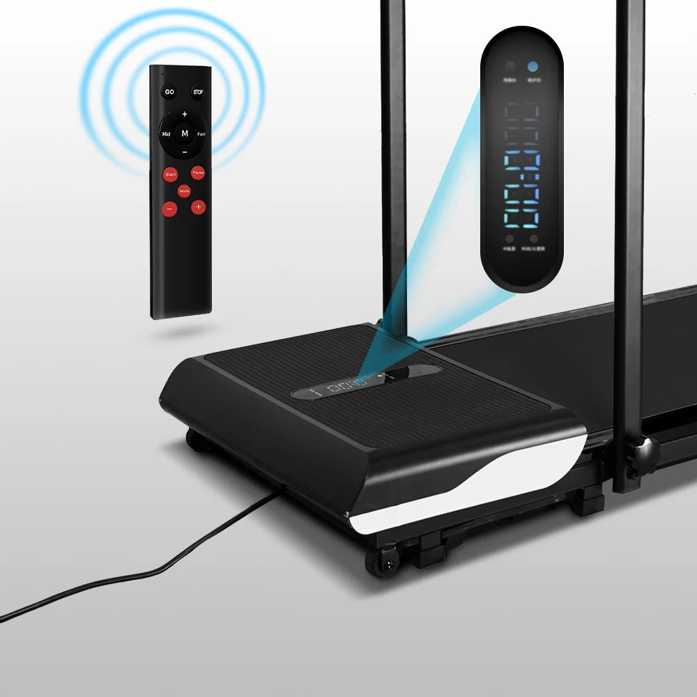 ONEWALK Portable Foldable Electric Treadmill with Vibration Walking Pad