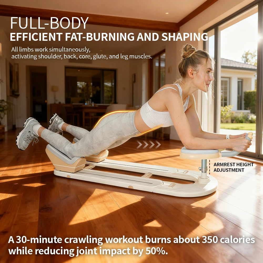Abdominal Trainer – Full Core, Shoulder & Back Strengthening Home Fitness Machine with Joint Protection