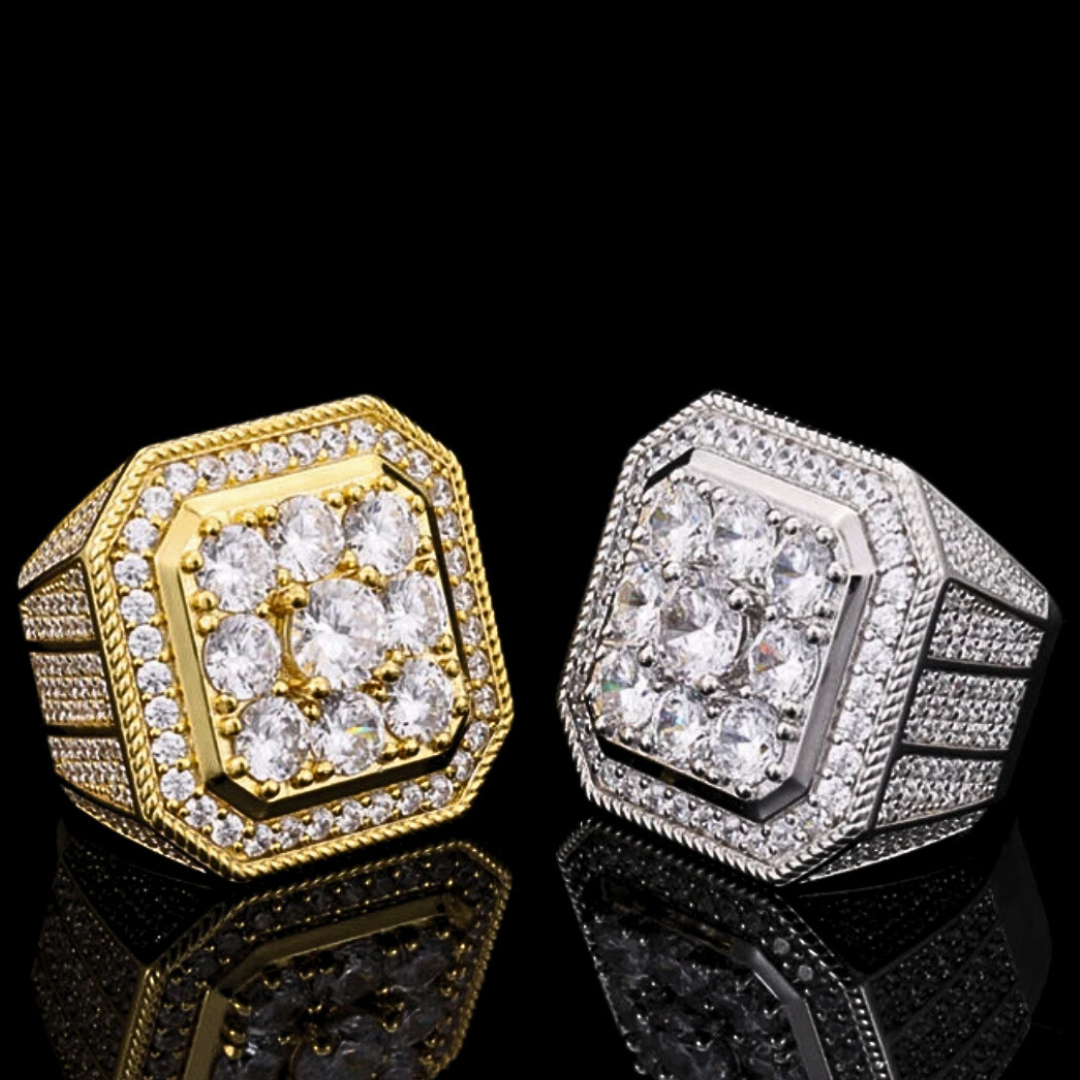 Square Moissanite Ring