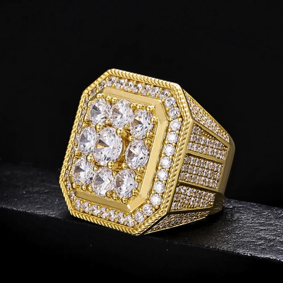 Square Moissanite Ring